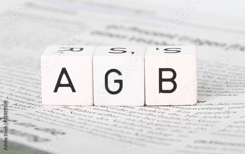 AGB Allgemeine Geschäftsbedinungen