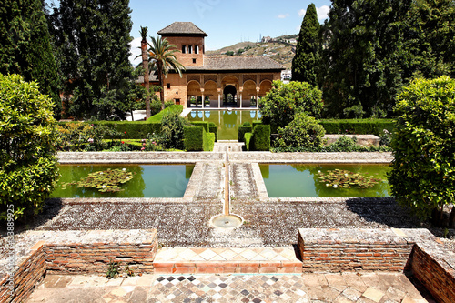 El Partal in der Alhambra, Granada, Spanien photo