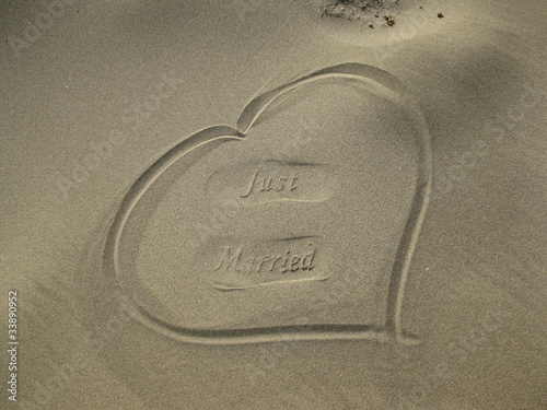 just married