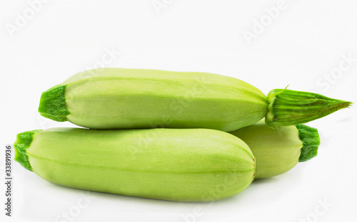 фотографія fresh vegetable marrow isolated on white background