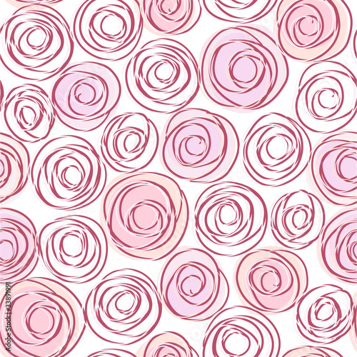seamless abstract background with stylization roses