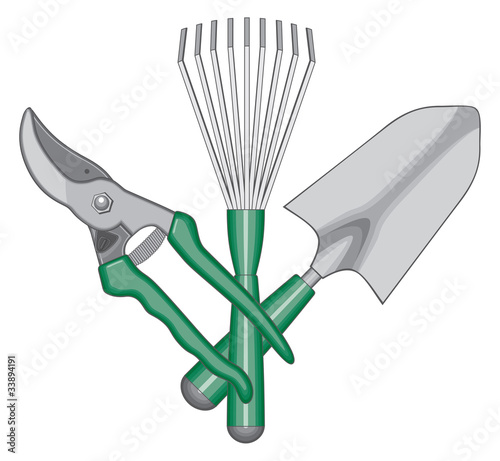 Gardener Hand Tools Logo
