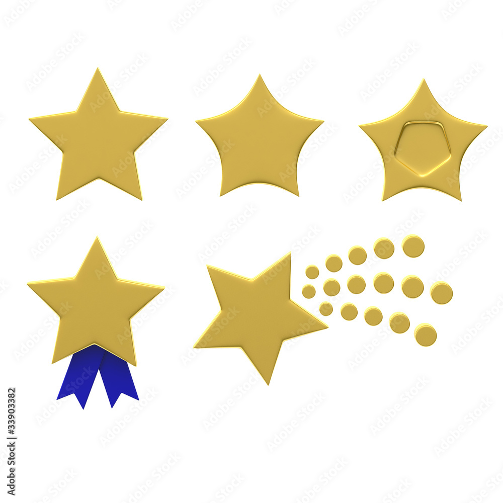 Star set - gold Star set - gold