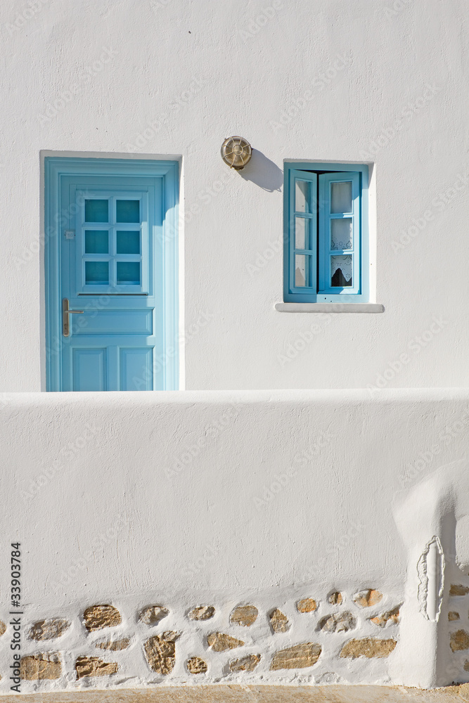 Greek Island Door and Window