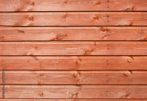 Horizontal vooden boards
