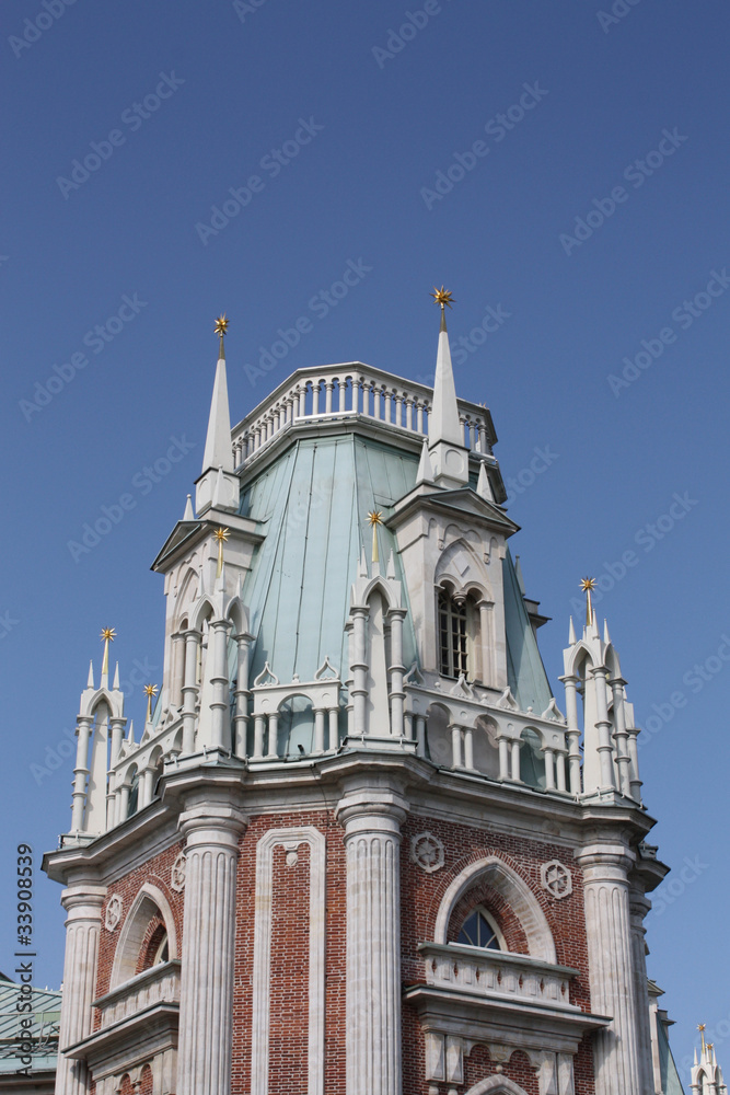 Towers of the Grand Palace of Tsaritsyno