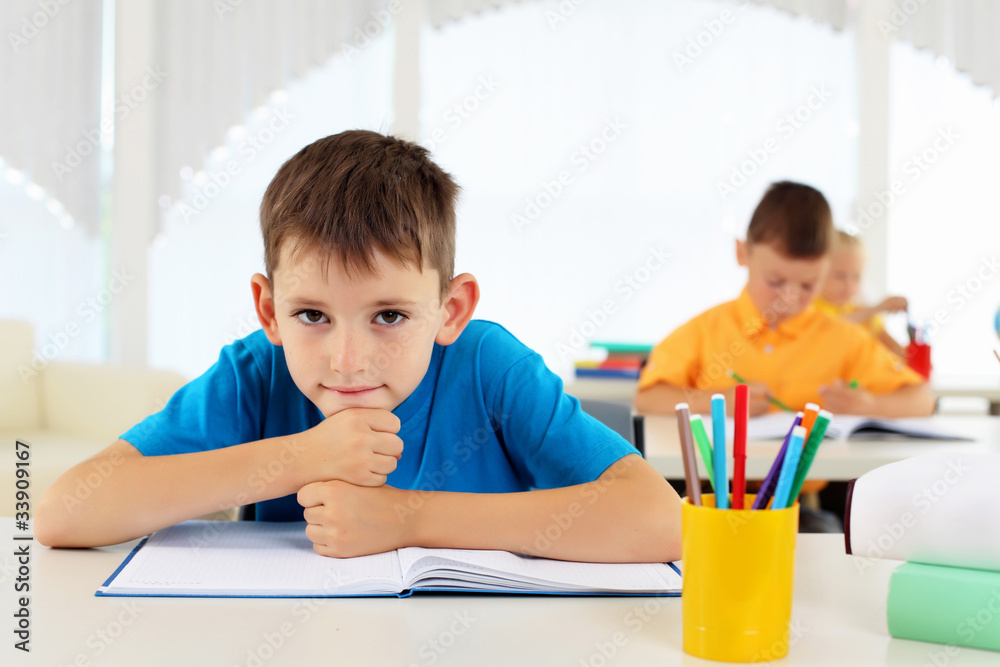 Portrait of a young boy Portrait of a young boy