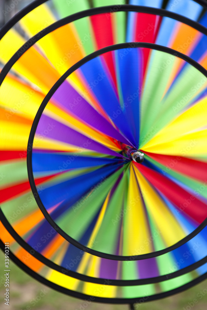 Toupie, roue, spirale, jeu, jouet, girouette, couleurs, rond Stock Photo |  Adobe Stock