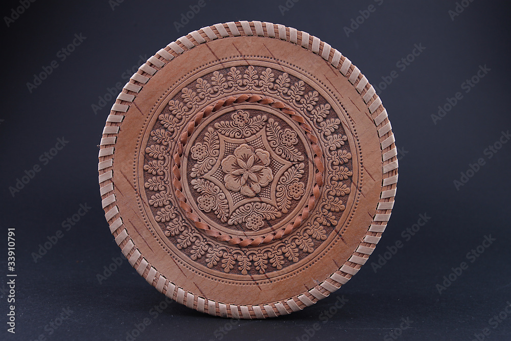 Fototapeta premium Casket with a pattern