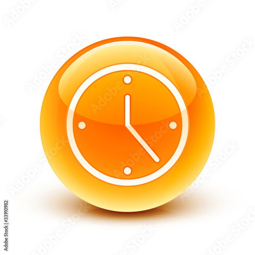 icône horloge / clock icon