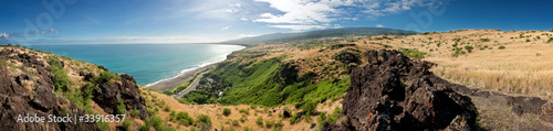 Panorama côte ouest de La Réunion photo