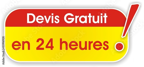 étiquette devis gratuit