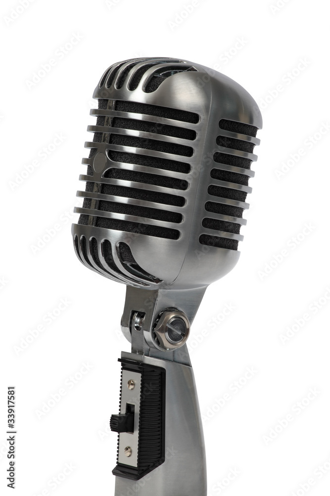 Obraz premium Retro microphone