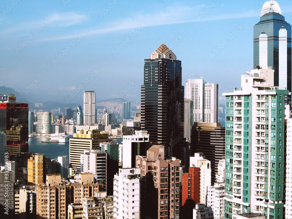 Fototapeta premium View of Hong Kong