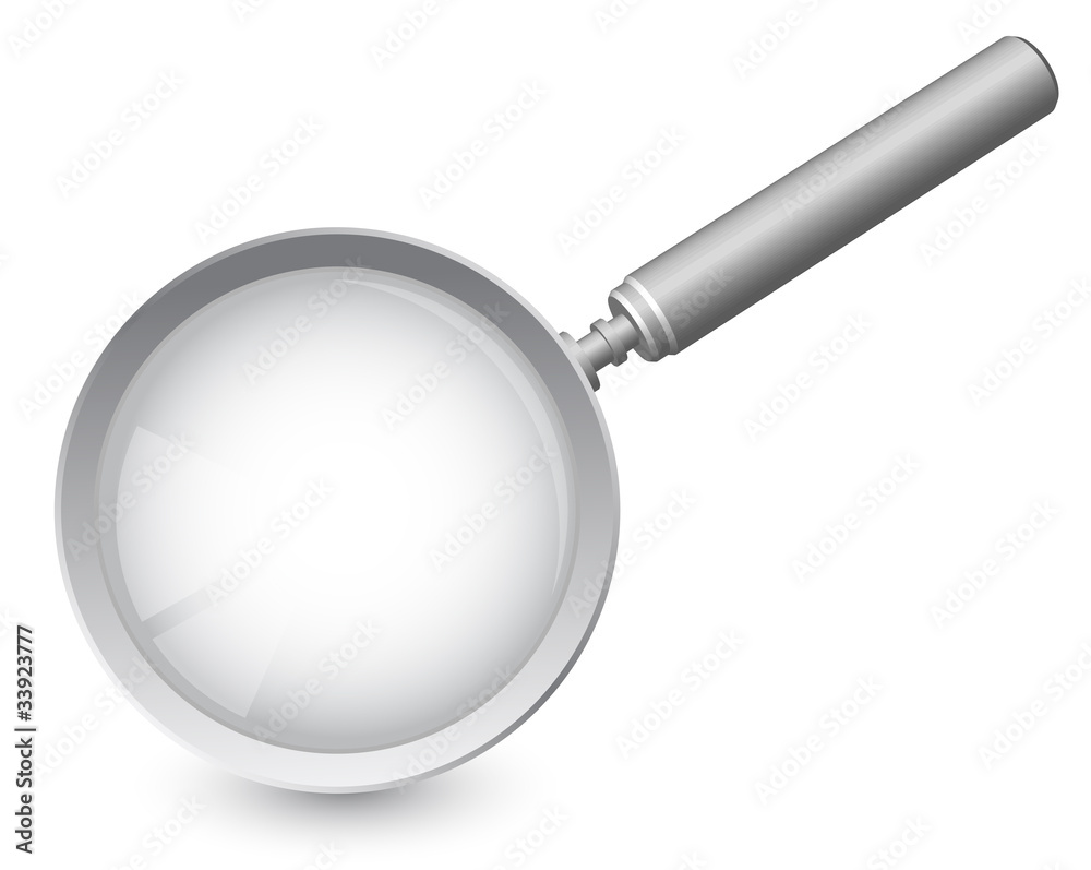 Vector magnifying glass Vector magnifying glass