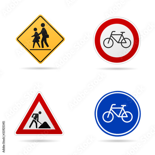 Verkehrszeichen, Schilder & Symbole