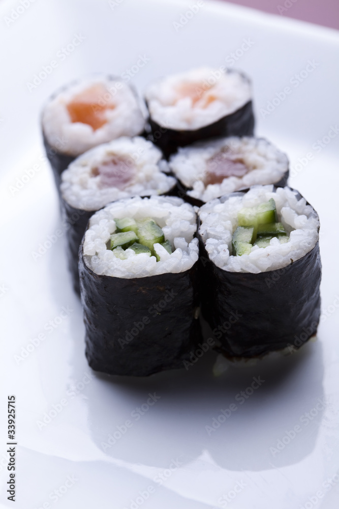 Collection of sushi Collection of sushi