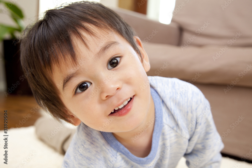 笑顔の男の子 笑顔の男の子