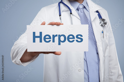Herpes photo