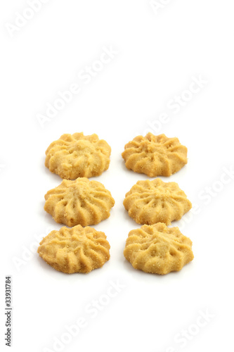 Cookie isolated in white background