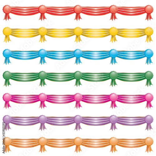 rosette banners