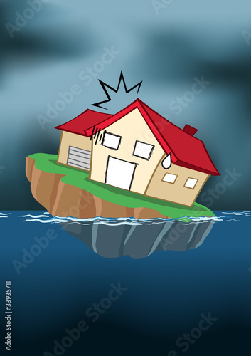 Sinking House