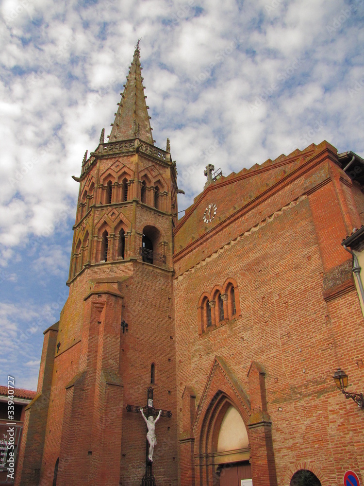 Fototapeta premium Ville de Muret ; Haute-Garonne ; Midi-Pyrénées