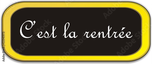 bouton c'est la rentrée