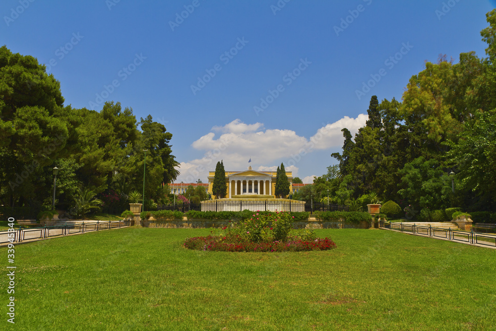 Zappeion megaron neoclassical building in Athens greece
