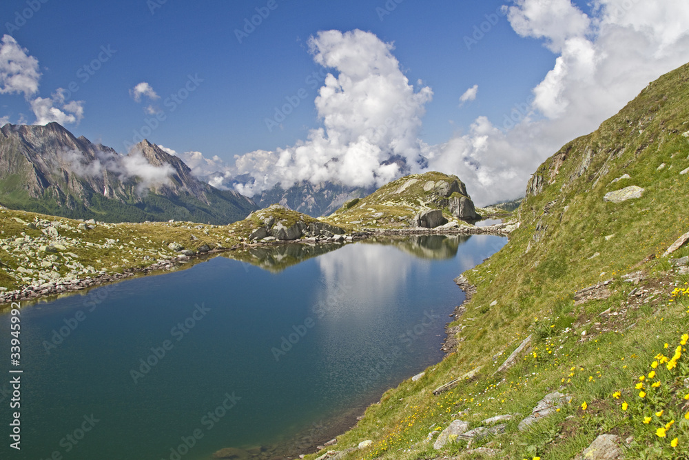 Obraz premium Auf dem Pfitscher Joch
