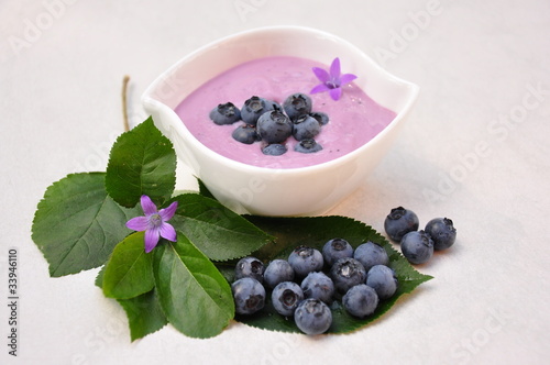 Blaubeerjoghurt photo