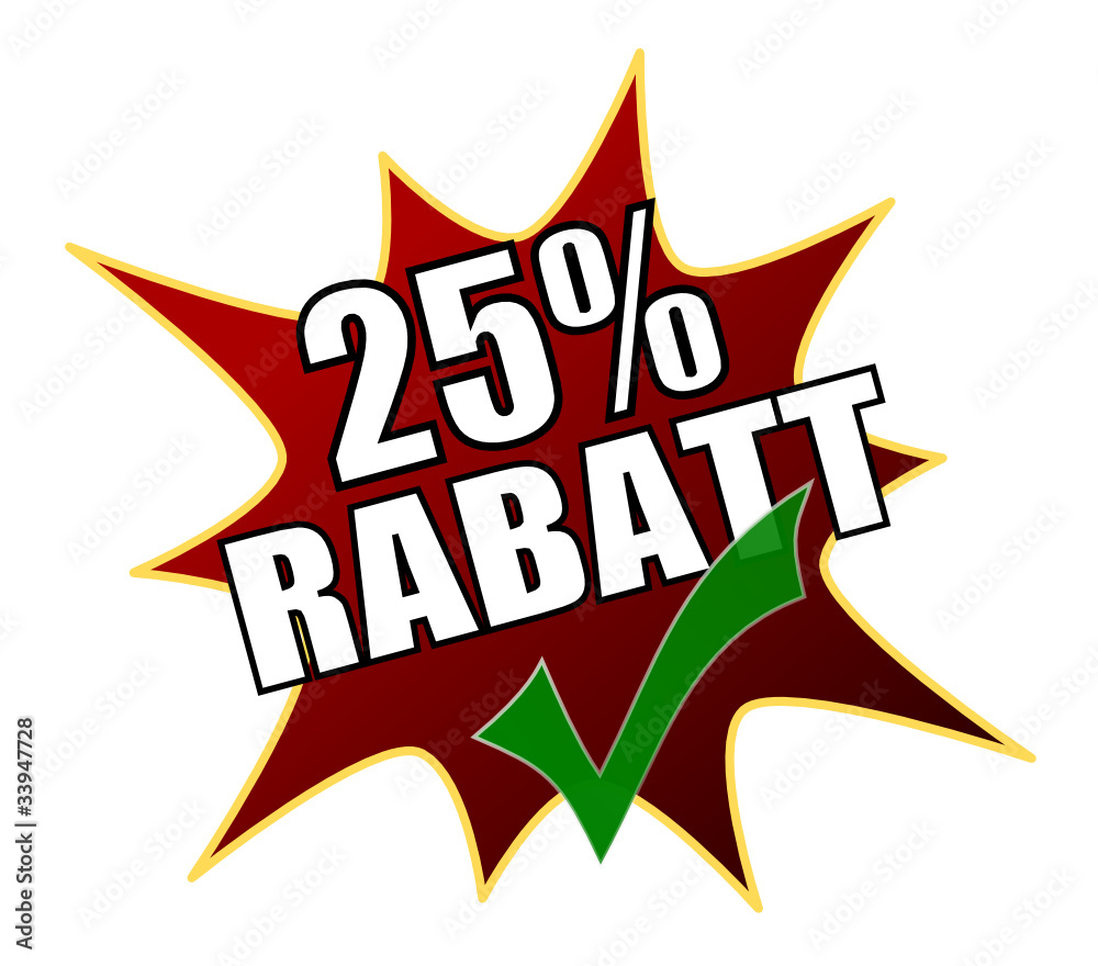 Fototapeta premium 25% Rabatt