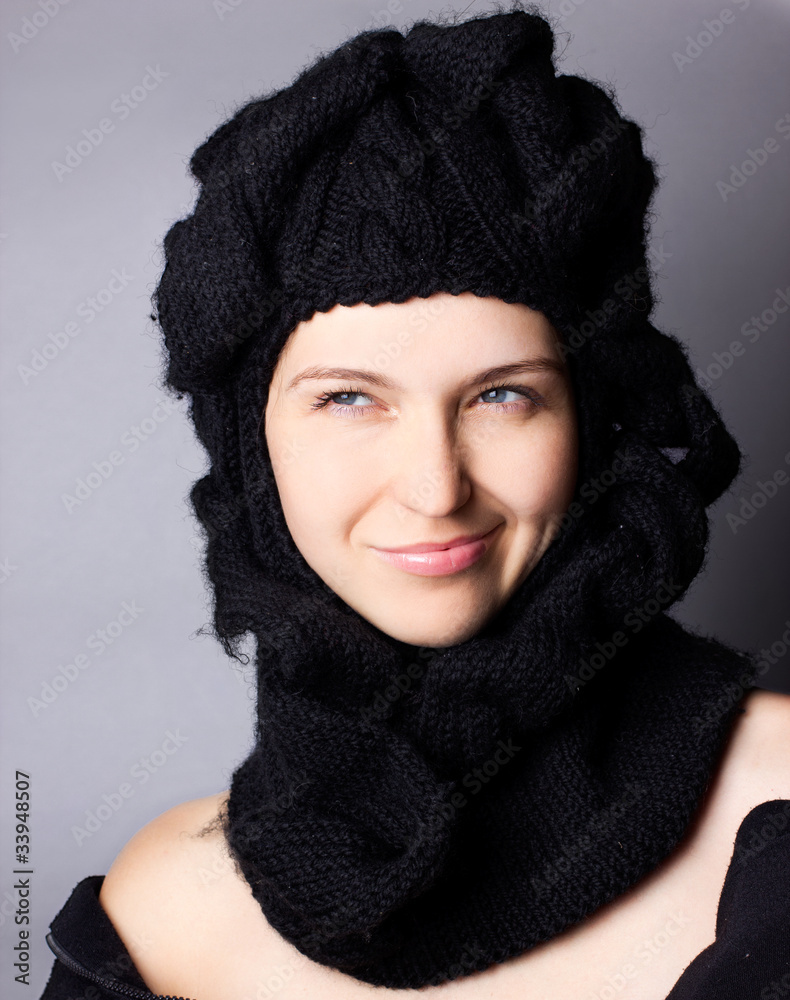 Portrait of smiling woman Portrait of smiling woman