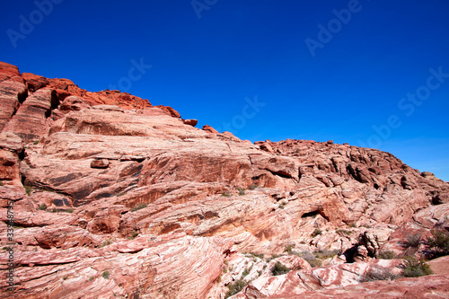 View of Mojave Desert.