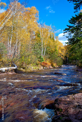 caribou creek, autumn