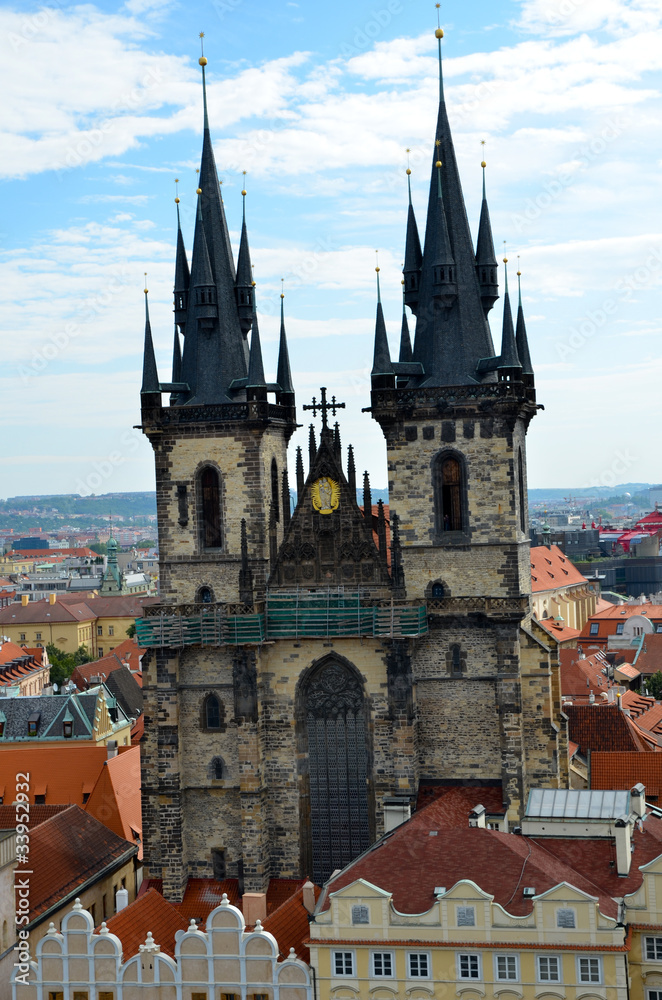 Eglise de Tyn de Prague