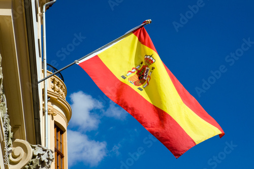 Spanish flag photo