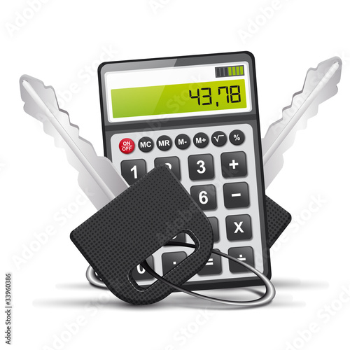 vecteur, clés et calculatrice