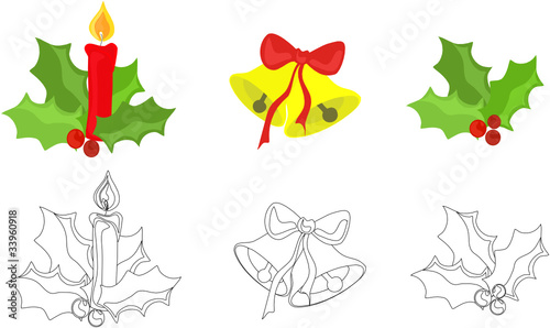 malvorlage weihnachten