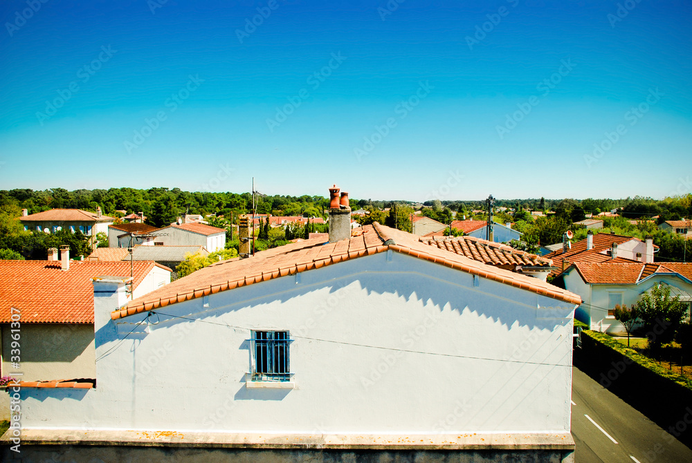 Fototapeta premium small town