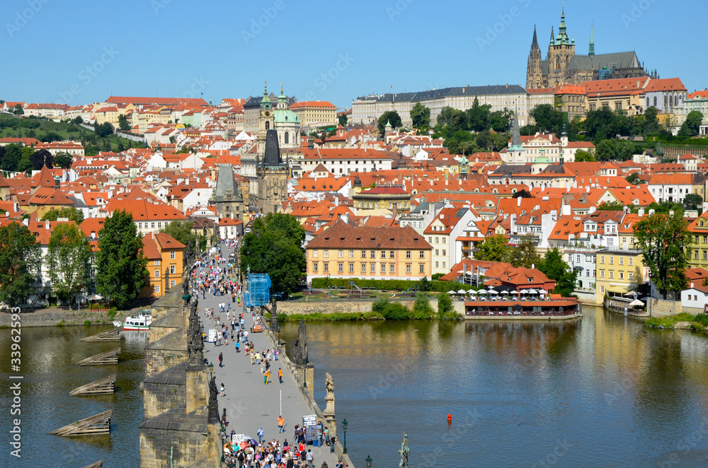 Fototapeta premium La ville de Prague