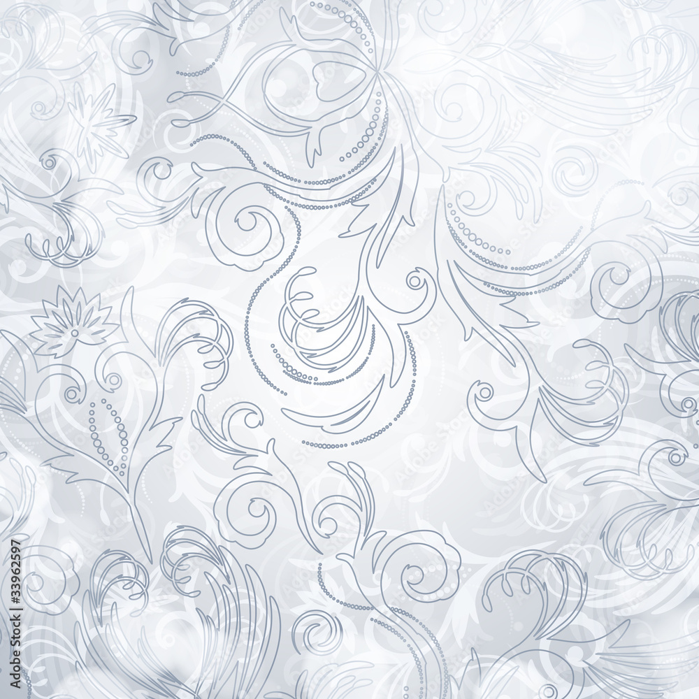 Abstract floral background with east flowers. Abstract floral background with east flowers.