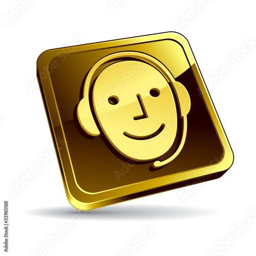 Icône service client