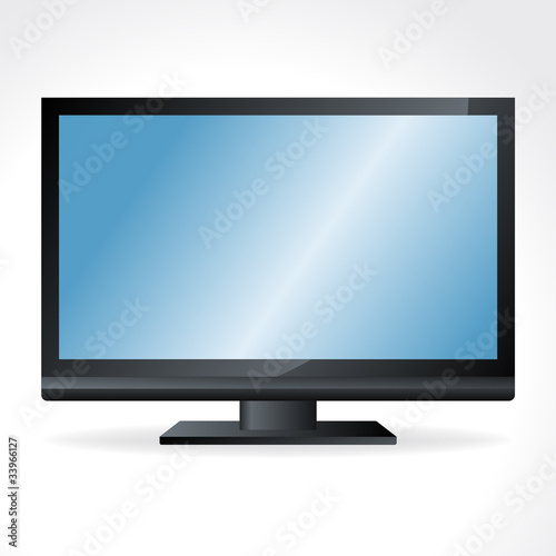 Television screen vector background