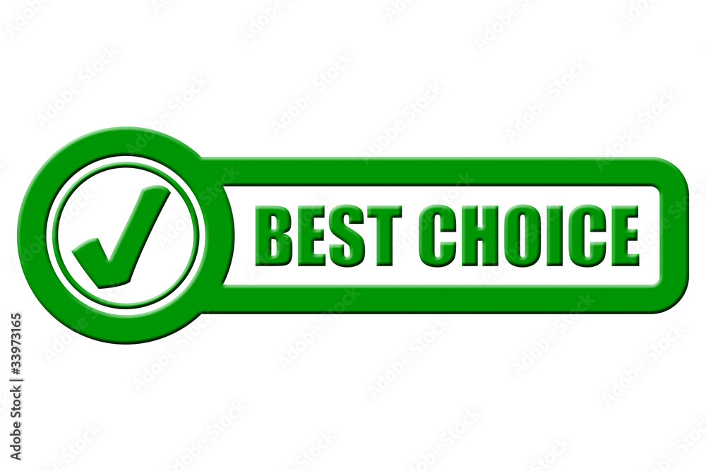 Checkbox Schild grün rel BEST CHOICE Checkbox Schild grün rel BEST CHOICE