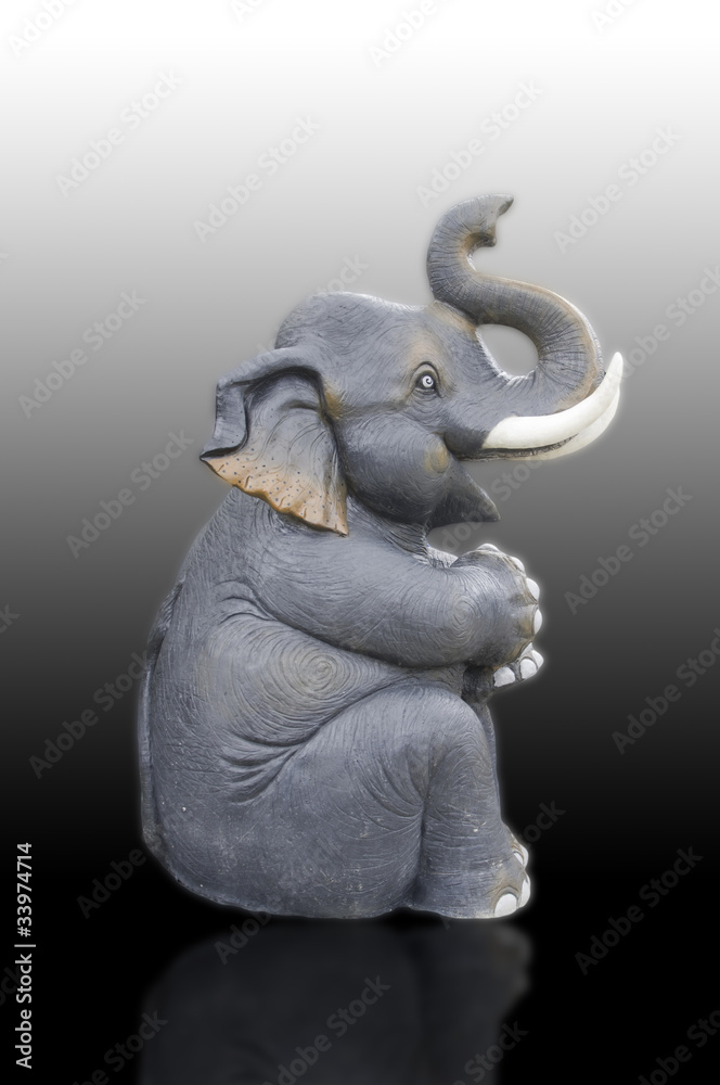 Fototapeta premium Elephant statue