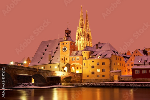 Foto Winter in Regensburg (UNESCO World Heritage)