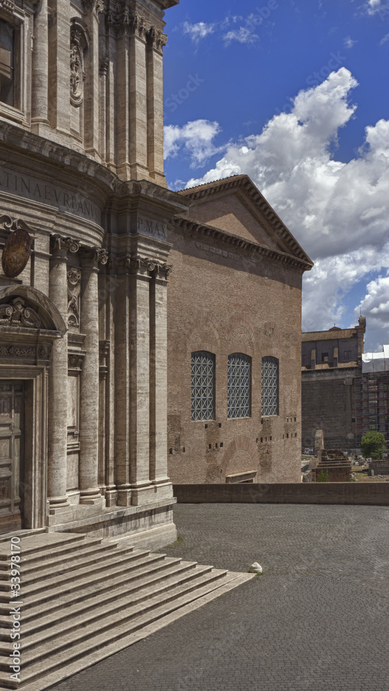 Roma, Chiesa dei santi Luca e Martina