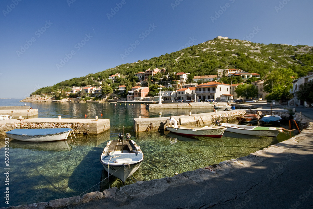 Fototapeta premium Little green port