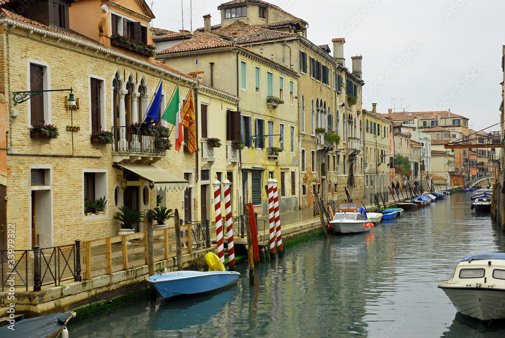Italy,Venice rio of Misericordia